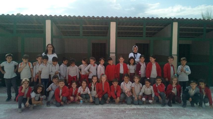 Kermeste topladıkları gelirle sokak hayvanlarına mama aldılar