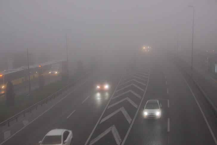 İstanbul'da yoğun sis! Görüş mesafesi birkaç metreye düştü G1