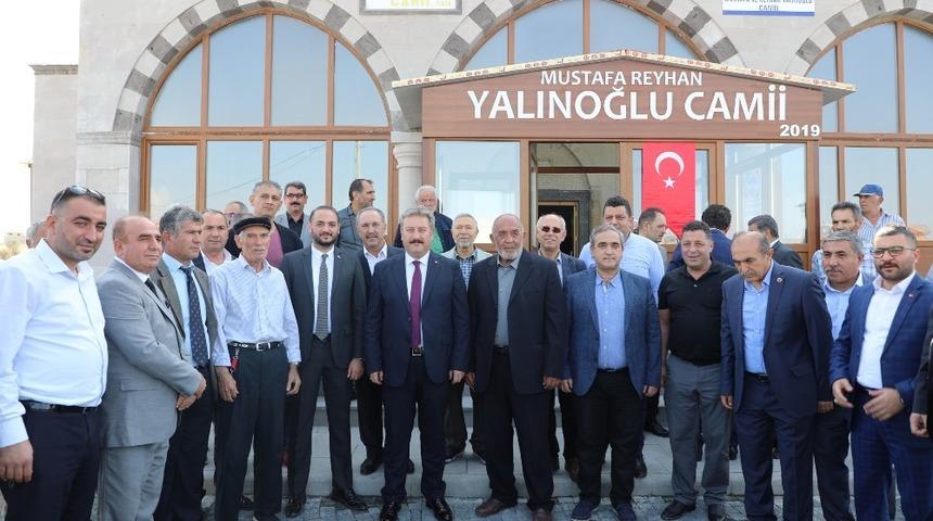 Mustafa ve Reyhan Yalınoğlu Cami tanıtım törenine yoğun ilgi