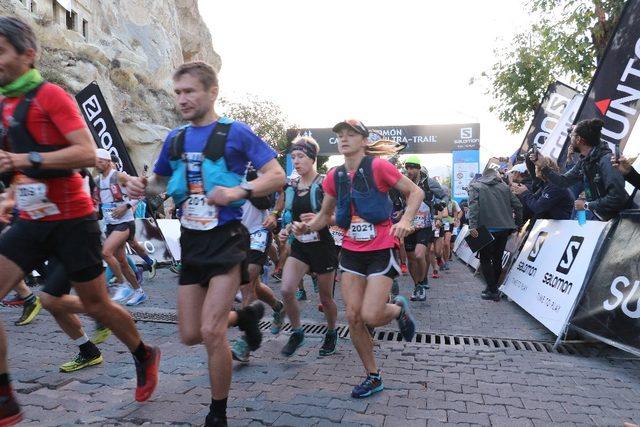 Salomon Kapadokya Ultra Trail yarışı başladı