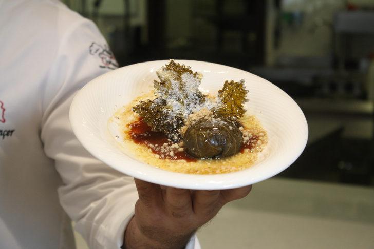 Tokat asma yaprağından tatlı yaptı, patentini alacak G1