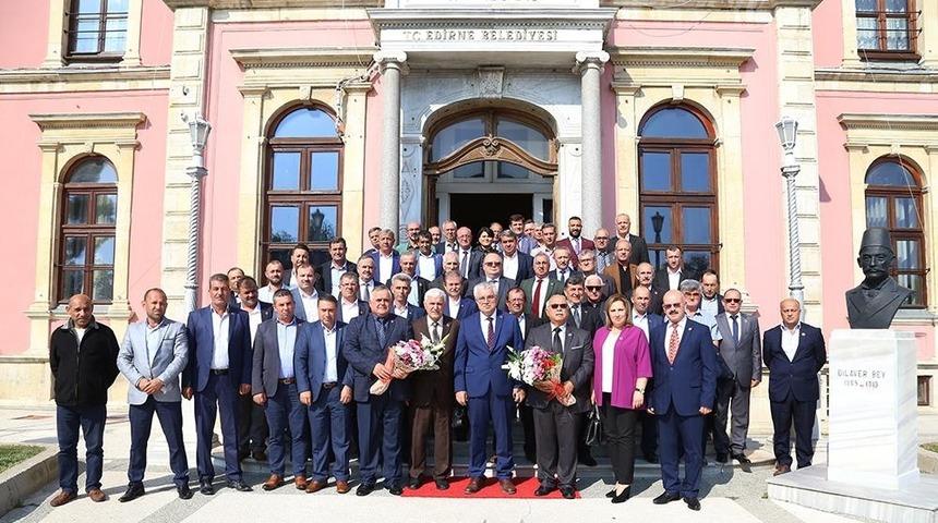 Demokrasinin temel taşı muhtarlardan ziyaret