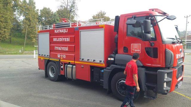 Öğrencilere yangın ve deprem tatbikatı