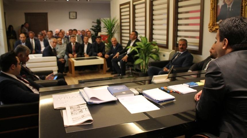 Midyat&rsquo;ta Muhtarlar G&uuml;n&uuml; kutlandı