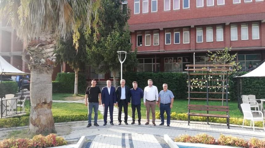 Başkan Kaya&rsquo;dan Başkan Yaman&rsquo;a ziyaret