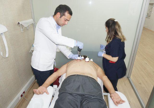 Devlet Hastanesi ndeki  hacamat  tedavisine yoğun ilgi 1