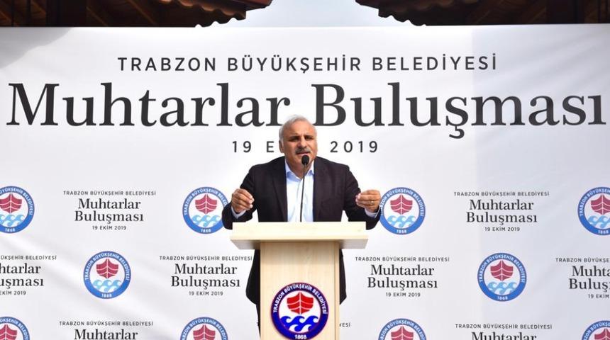 Muhtarlarla şehri y&ouml;netenler bir araya geldi