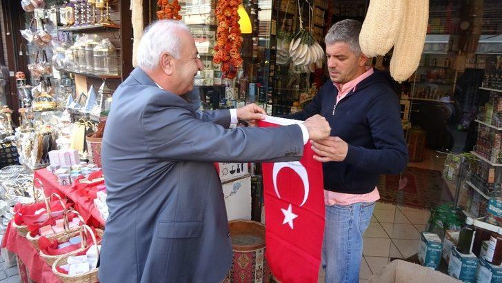 Bursa Kent Konseyi’nden Barış Pınarı Harekatı’na bayraklı destek G1