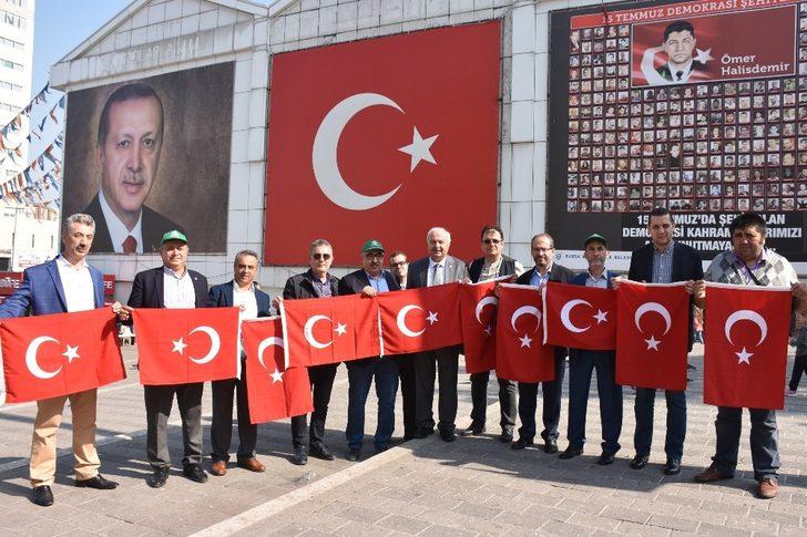 Bursa Kent Konseyi’nden Barış Pınarı Harekatı’na bayraklı destek G5