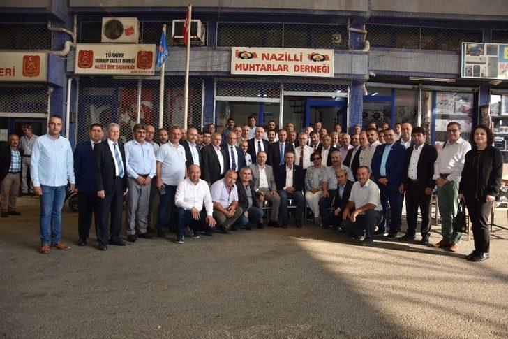 Nazillili muhtarlar günlerini kutladı G1