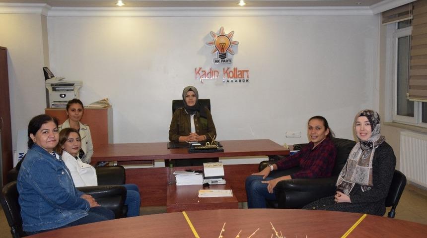 Dünya ikincisi Güneri’den AK Parti Kadın Kollarına ziyaret