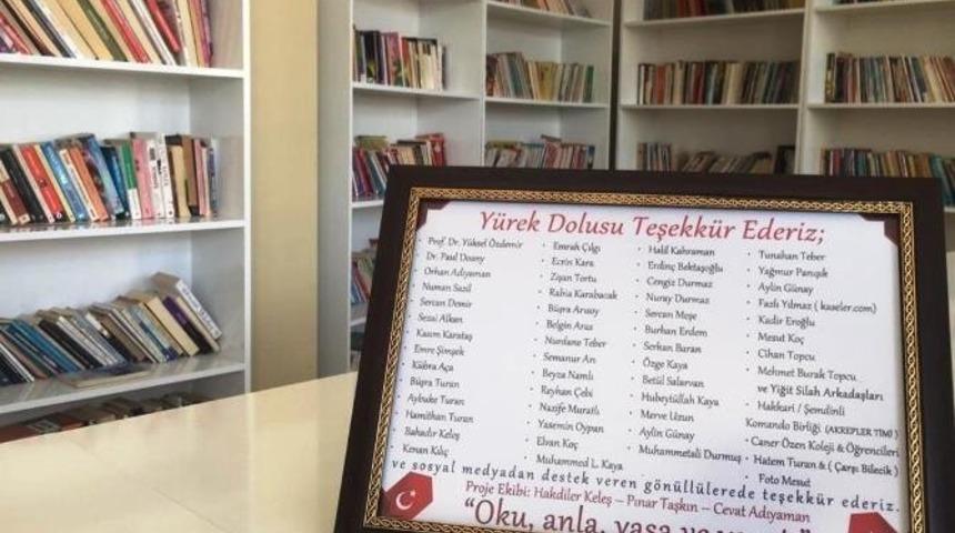 Horasan’a iki bin kitap kapasiteli kütüphane