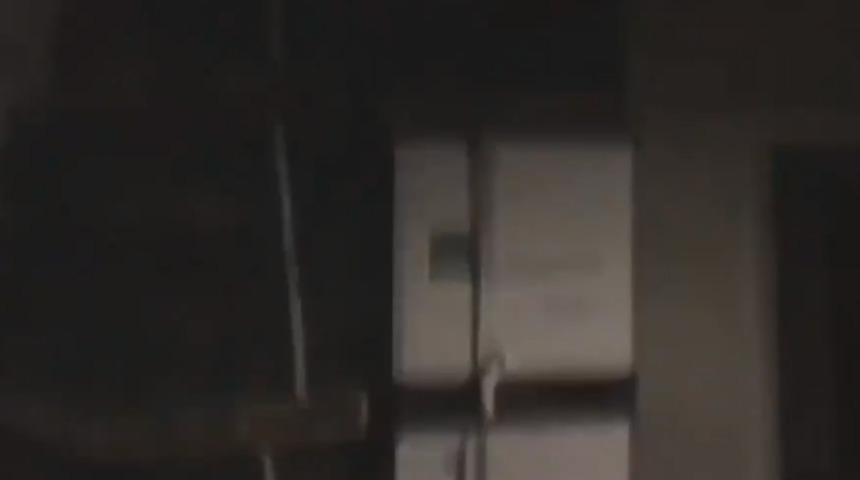 MSB görüntüsüyle paylaştı! Rasulayn'da teröristlere ait cephanelik ele geçirildi