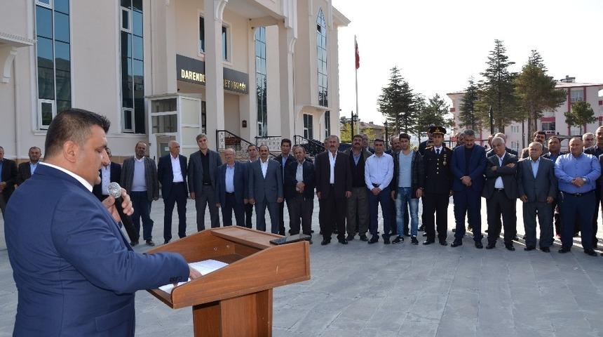 19 Ekim Muhtarlar Günü Darende’de kutlandı