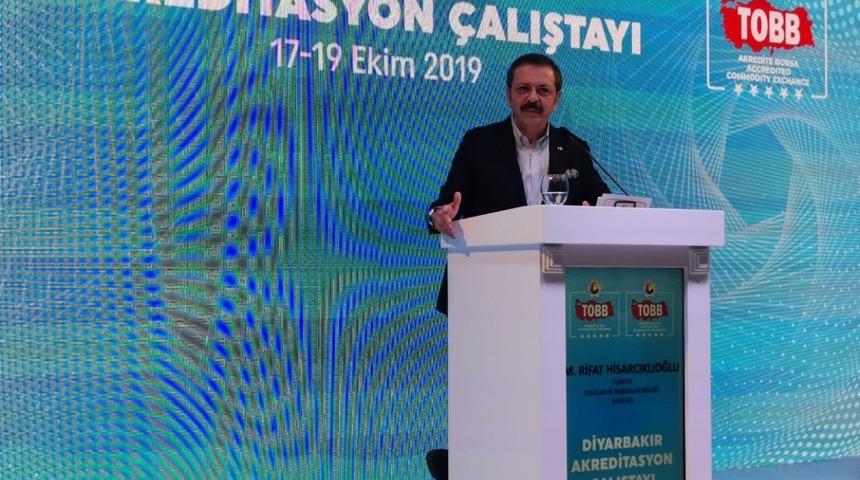 Hisarcıklıoğlu: "Diyarbakır k&uuml;lt&uuml;r&uuml;n sağlam kalesidir"