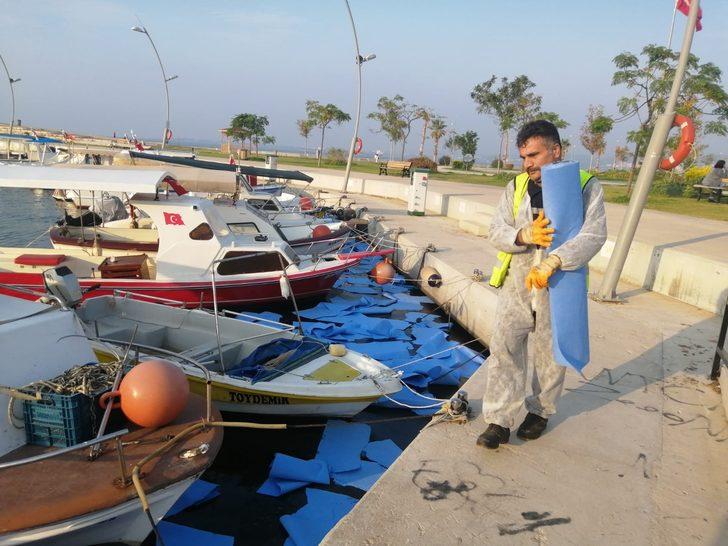 İzmir'de denizde korkutan manzara G4