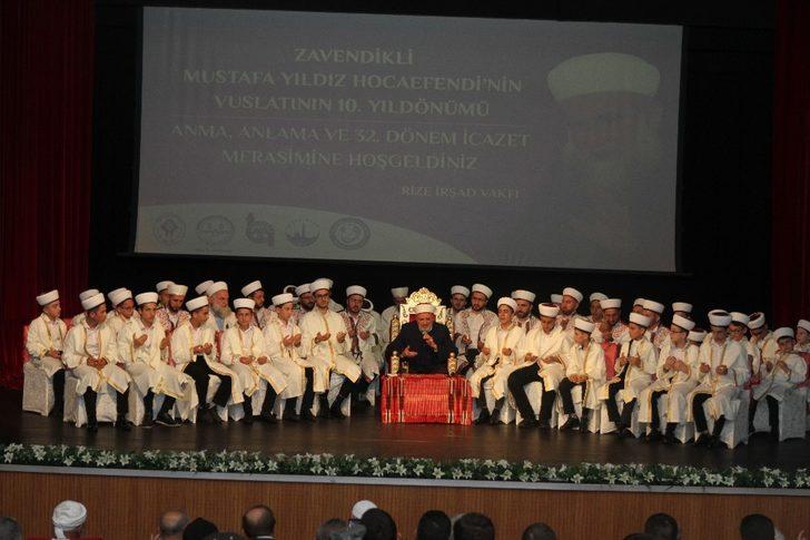 Zavendikli Mustafa Yıldız Hocaefendi Rize’de anıldı G4