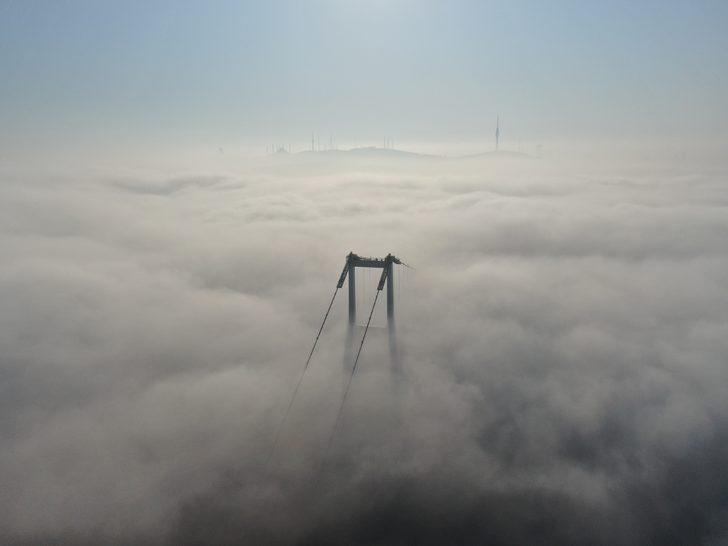 İstanbul'da etkili olan sis kartpostallık görüntüler oluşturdu G2