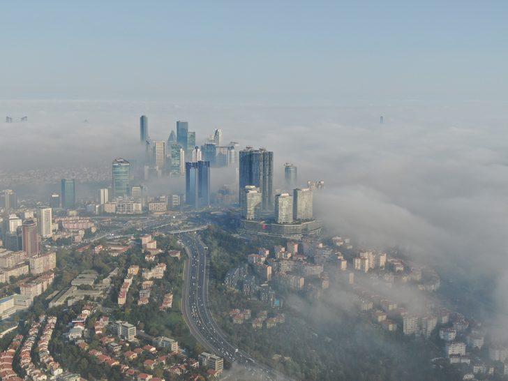 İstanbul'da etkili olan sis kartpostallık görüntüler oluşturdu G3