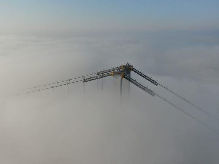 İstanbul'da etkili olan sis kartpostallık görüntüler oluşturdu G4