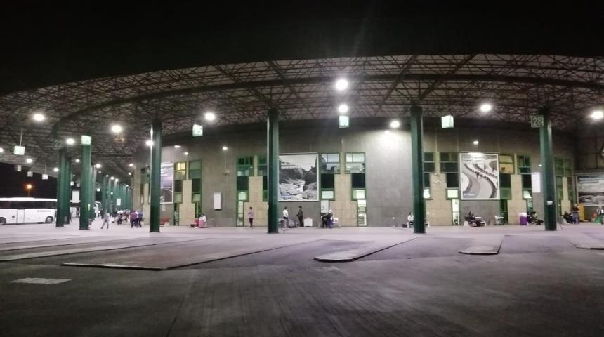 Şehirlerarası Otob&uuml;s Terminali&rsquo;ne tasarruflu aydınlatma