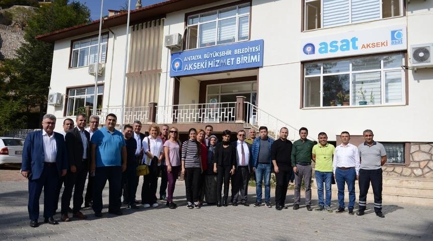 ASAT heyeti hizmetleri yerinde inceledi