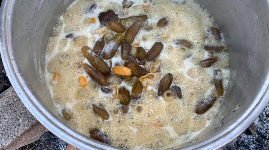 Tuzluca’lı kadınlar Iğdır bölgesine ait patlıcan reçeli yaptılar