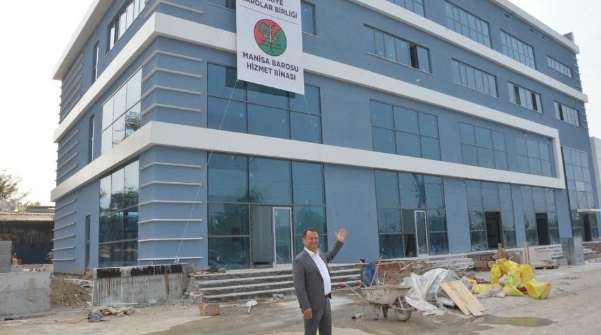 Yeni baro binası t&uuml;m Manisa&rsquo;ya hizmet verecek