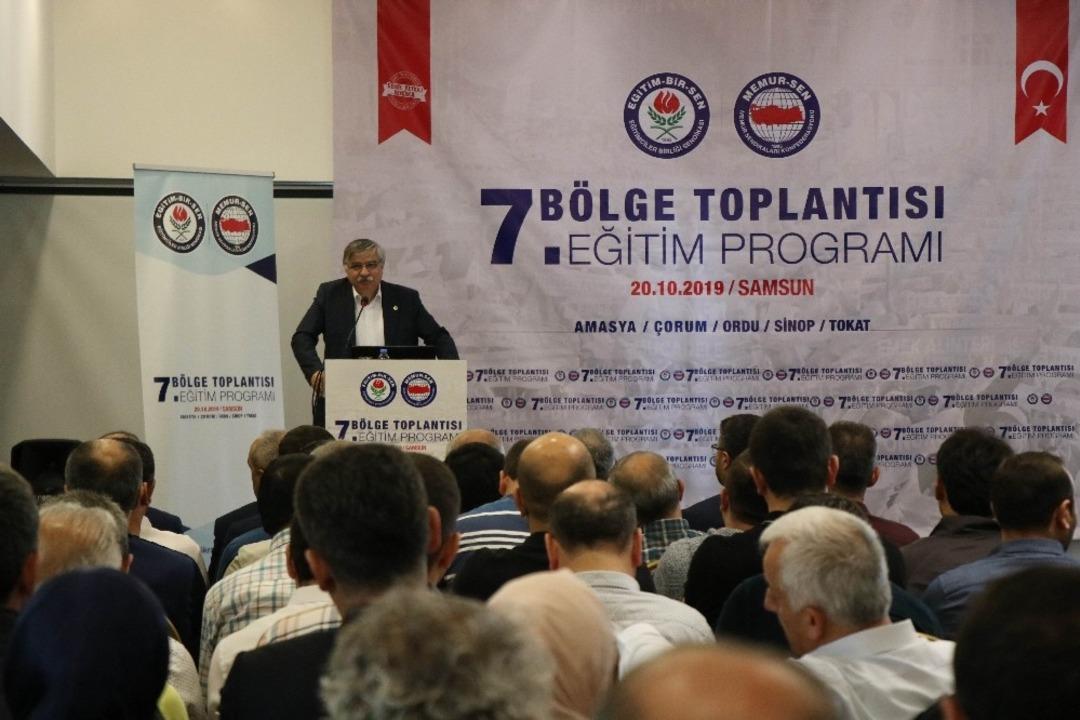 Eğitim Bir Sen 7. B&ouml;lge Toplantısı Samsun&rsquo;da başladı