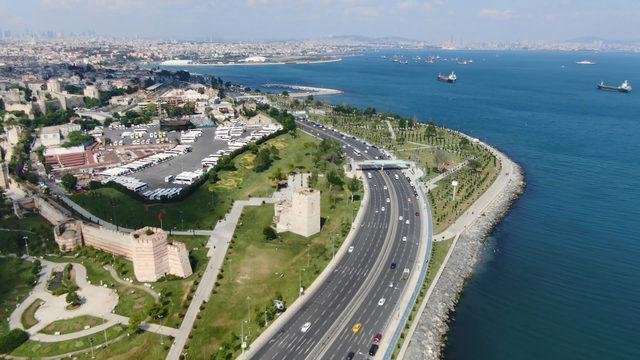 (Havadan fotoğraflarla) İstanbullulardan 