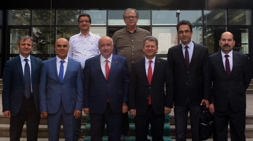 Rektör Durmuş’tan ÖSYM Başkanı Aygün’e Ziyaret