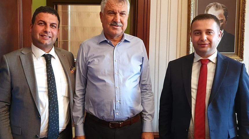 Başkan Yıldırım, Başkan Karalar ile bir araya geldi