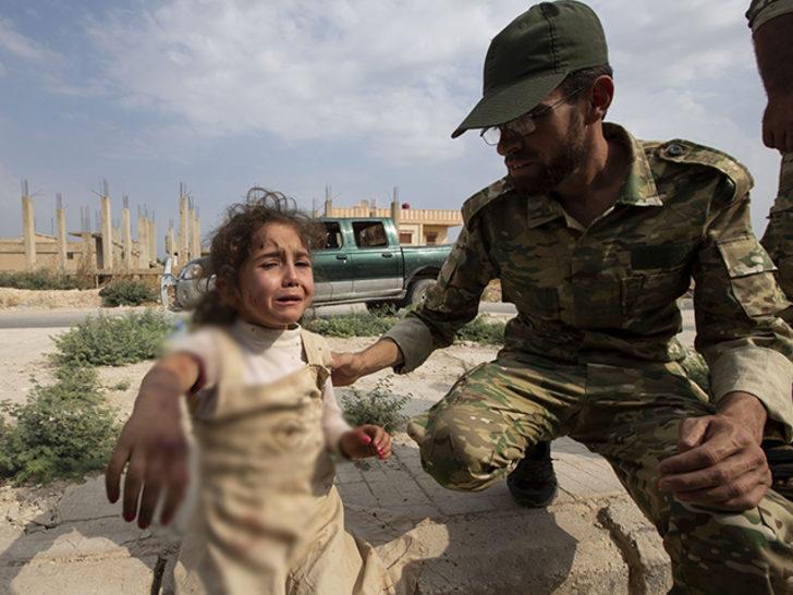 Tel Abyad'da YPG/PKK'dan hain tuzak: 1'i çocuk 3 kişi yaralandı G5
