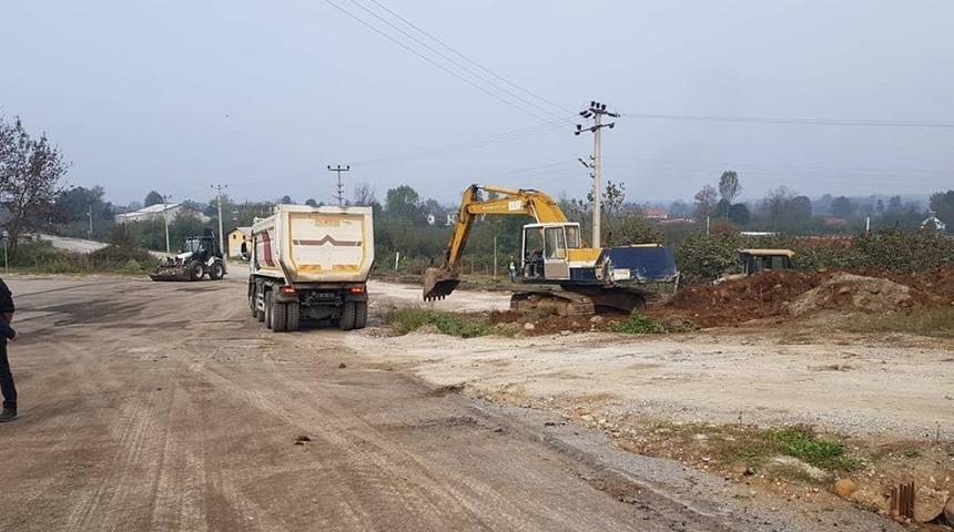 Beyk&ouml;y&rsquo;de asfalt &ccedil;alışmaları hız kazandı