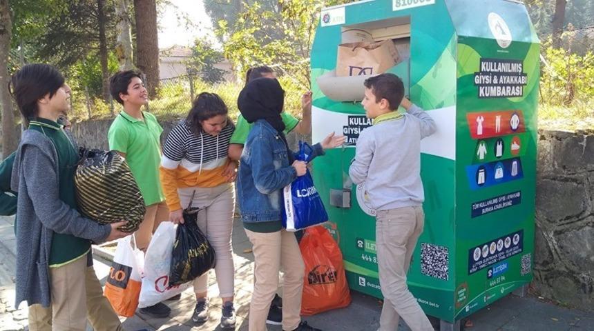 &Ouml;ğrencilerden &ouml;rnek davranış