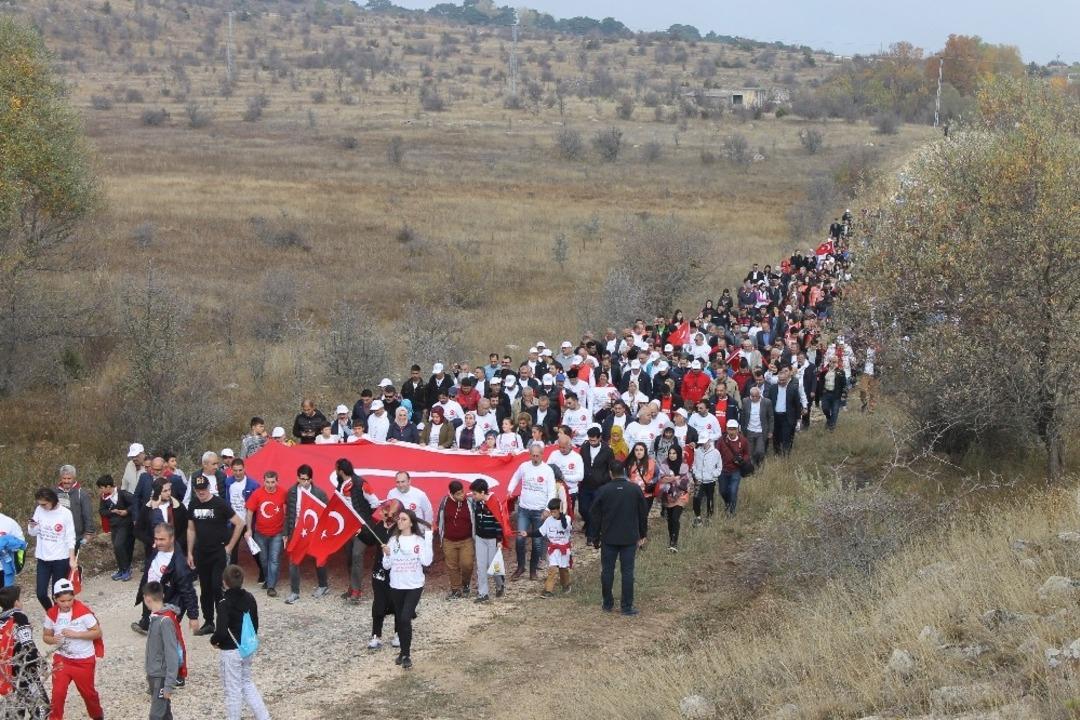 &Ccedil;ankırı&rsquo;da 10. İstiklal Yolu Y&uuml;r&uuml;y&uuml;ş&uuml; yapıldı