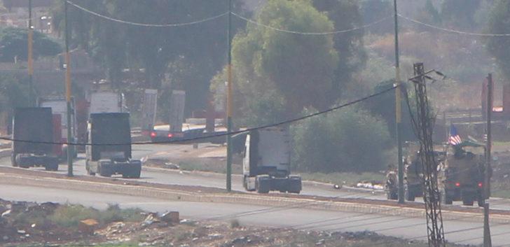 ABD'nin Irak yönünden gelen konvoyu Suriye'de görüntülendi G2
