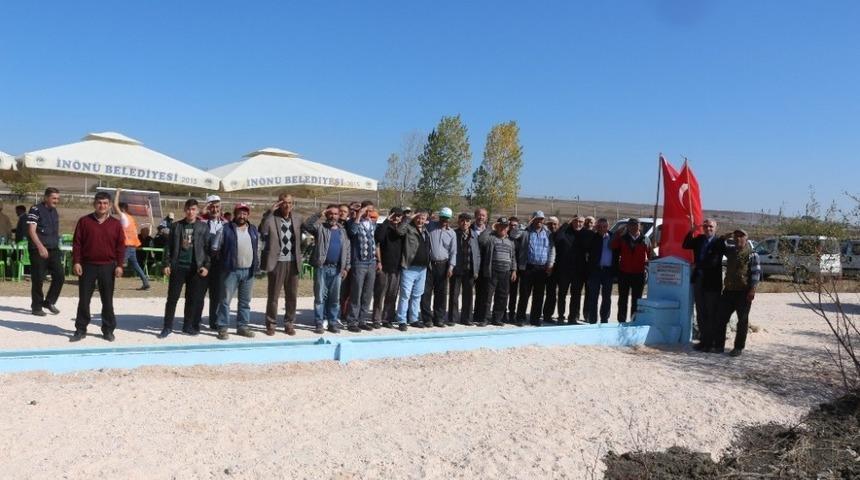 İnönü’de ’Barış Pınarı Çeşmesi’ yapıldı