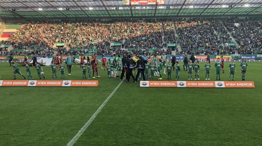 Rapid Wien 1 - 1 Wolfsberger