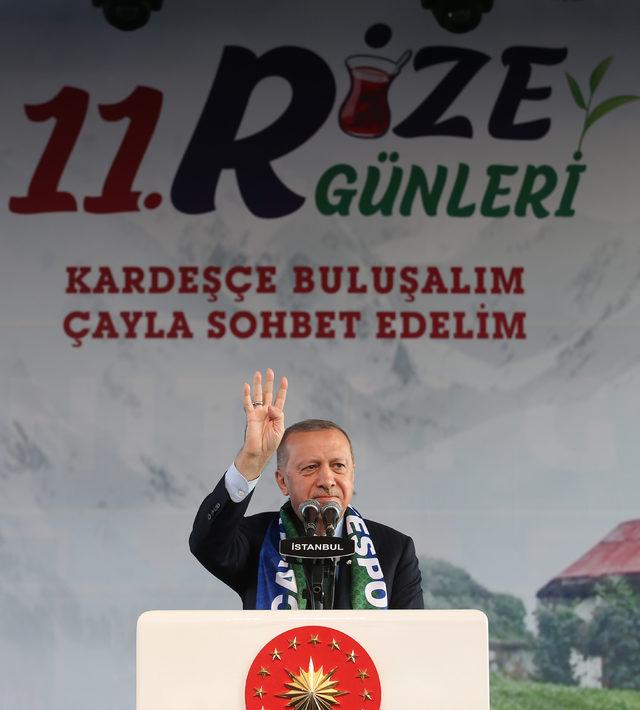 Erdoğan: Son teröristi bölgeden temizleyene kadar mücadelemizi sürdüreceğiz