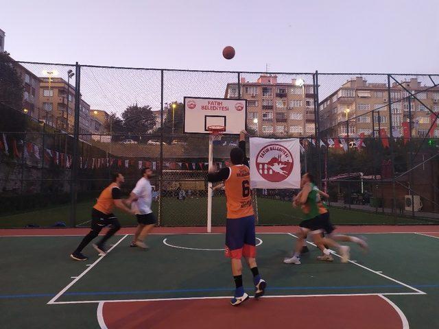 Fatih Belediyesi’nden sokak basketbolu turnuvası
