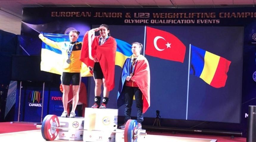 Aydınlı Milli Halterci Avrupa Şampiyonu oldu