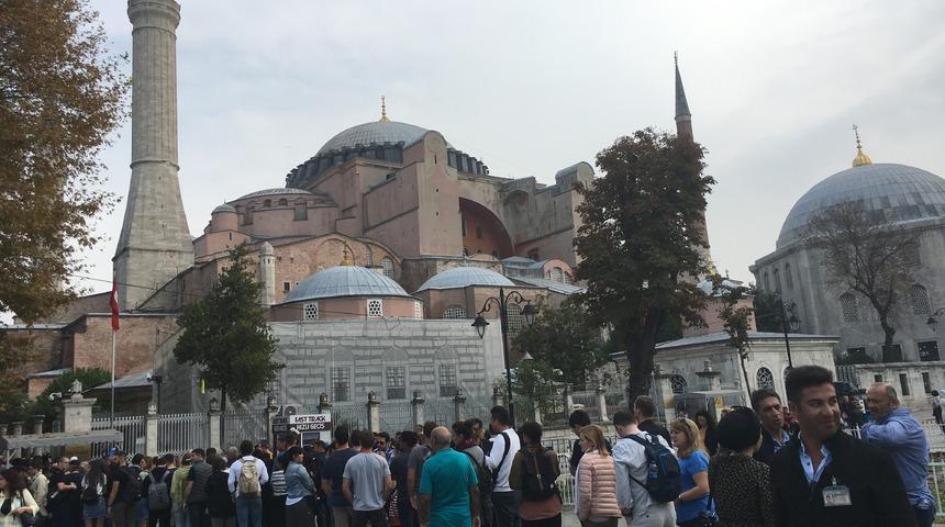 Ayasofya 12 yılda 31 milyon kişinin ziyaret etmesiyle birçok ülke nüfusunu geride bıraktı