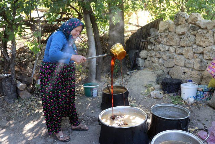 Asırlık fırınlar pekmez için yandı G4