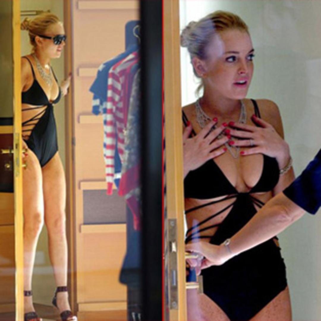 Lindsay Lohan mayoyla yakalandı!