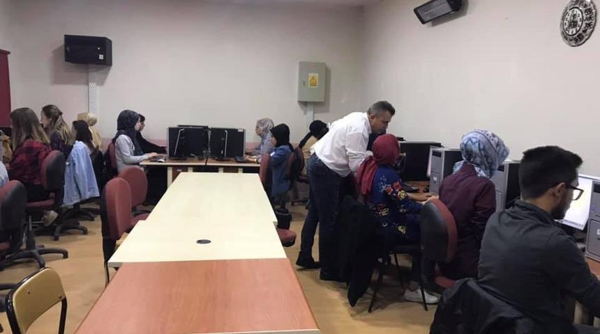 Hisarcık&rsquo;ta &rsquo;Bilgisayarda Hızlı Klavye Kullanım&rsquo; Kursu