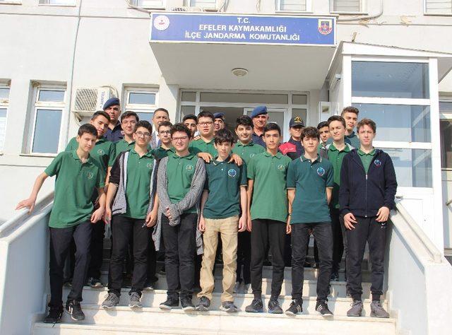 Adnan Menderes Proje İHL öğrencilerinden Mehmetçik ziyareti