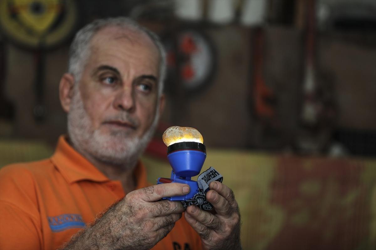 Hobi olarak başladı! Topladığı taşlarla evini hazineye &ccedil;evirdi