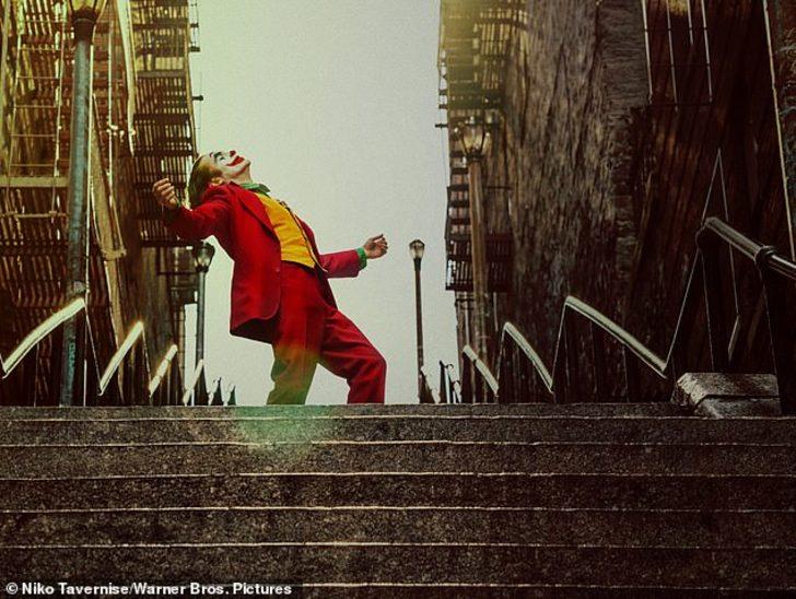 Joker merdivenlerine selfie akını G1