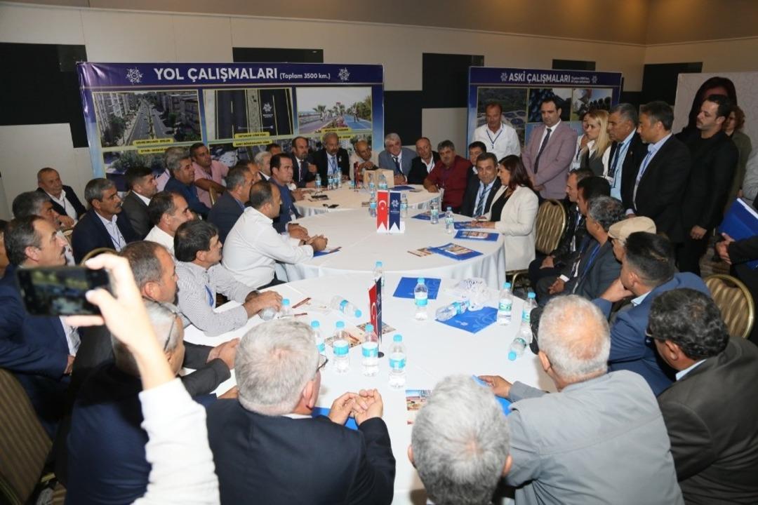 &Ccedil;er&ccedil;ioğlu muhtarlarla buluştu